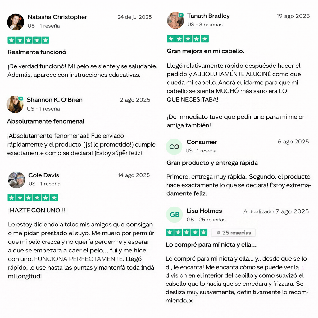 Cepillo para puntas abiertas